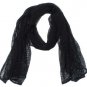 Net Scarf. Army Net Scarf. Huge Length 190 x 90cm Black