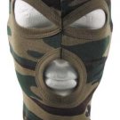 Ski Mask Balaclava. Woodland 3x Hole Ski Mask, Cotton