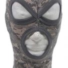 Ski Mask Balaclava. Digital 3x Hole Ski Mask, Cotton