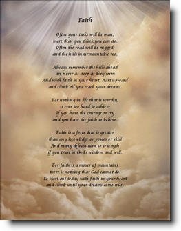 Heavenly Light Personalized Poem Prints