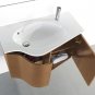 Virtu USA 36" Roselle - Chestnut - Single Sink Bathroom Vanity Set