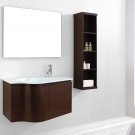 Virtu USA 36" Roselle - Walnut - Single Sink Bathroom Vanity Set