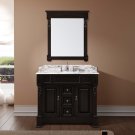 Virtu USA 40" Huntshire - Dark Walnut - Single Sink Bathroom Vanity