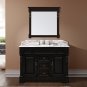 Virtu USA 48" Huntshire - Dark Walnut - Single Sink Bathroom Vanity