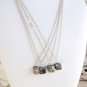 Asteroid - Natural Iron Pyrite Nugget Pendant Necklace