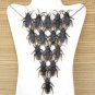 Fabulous Shocking Cockroach Bib Insect Necklace Kitch