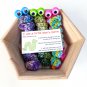 Crochet Worry Worm Anxiety Pocket Toy for Stress Relief Googly Eyes Handmade