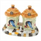 BIRDHOUSE SALT AND PEPPER SET