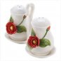 COTTAGE ROSE SALT and PEPPER SET
