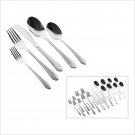 WAVE CASCADE 20-PC FLATWARE