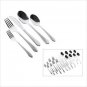 WAVE CASCADE 20-PC FLATWARE