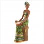 LADY ON TREE STUMP