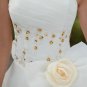 wholesale LuxuriousStrapless Train Wedding Dress D60378