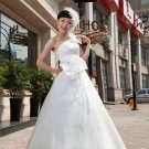 Charming Ivory One-shoulder Princess Wedding Dress  D60410