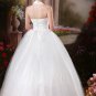 Wholesale Elegant Ivory Halter-neck Ball G Dress D60411
