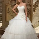 wholesale Exquisite Strapless Ball Gown Floor Length Wedding Dress D63823