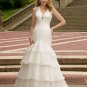 wholesale Sexy Halter-Neck Mermaid Trumpet Floor Length Wedding Dress D63825