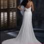 Elegant Hi-Lo A-Line One-Shoulder Wedding Dress D64085