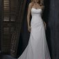 Gorgeous Hi-Lo Mermaid Trumpet Strapless Wedding Dress D64111