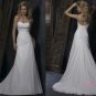 Gorgeous Hi-Lo Mermaid Trumpet Strapless Wedding Dress D64111