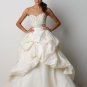 Graceful Princess Hi-Lo Sweetheart Wedding Dress D63885