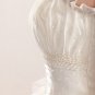 Sweet Ivory Strapless Tiered Ball Gown Wedding Dress D60373