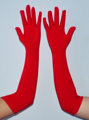 Comfortable Halloween Finger Long Gloves D65547