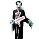 Halloween Skeleton Ghost Costume Set 5 Pcs D65607