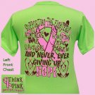 THINK PINK SIZE YOUTH LRG