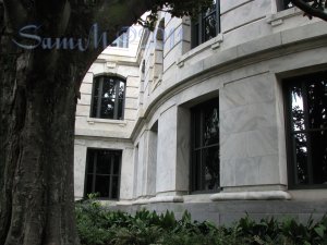 NO 1, 5x7 Print - Fine Art Image Photo Digital, new orleans bourbon st architecture tree courtyard