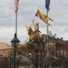 NO 9, 8x10 Print - Fine Art Image Photo Digital, new orleans bourbon st architecture tree horse