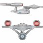 Star Trek 2009 USS Enterprise 8x10 Print, Abstratct Digital Fine Art Image Photo