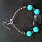Piedra Azul (Blue Stone) Hoops