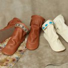 Womens Deertan Pull-on Teepee Boots Crepe Soles SIzes 4-10 Medium Multi-Color