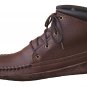 Womens Walking Boots Cowhide Leather Rubber Soles Cushion Insoles Made USA