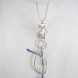 Badge ID OR Glasses Reading Glasses Sunglasses Holder Lanyard Owl. Free Polishing Cloth Included