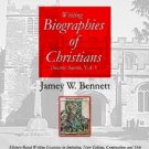 Twenty Saints: Writing Biographies of Christians by Jamey Bennett