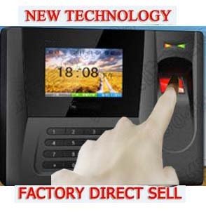 Color Fingerprint Time recorder with RFID reading