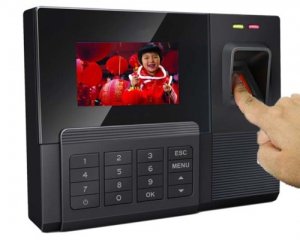 Color Fingerprint Time Attendance with RFID reading