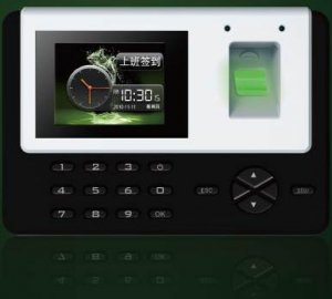 Color Display Fingerprint Recorder, LAN+backup Battery