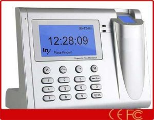 BIOMETRIC FINGERPRINT PIN ATTENDANCE ENTRY TIME CLOCK