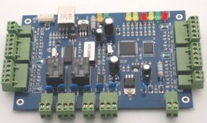 Ethernet TCPIP 2-Door 4-reader Access Control Panel