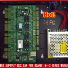 TCPIP Two Door Access Control Panel with Power Supply