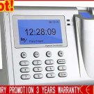 BIOMETRIC FINGERPRINT EMPLOYEE ATTENDANCE TIME CLOCK