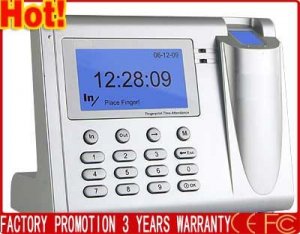 BIOMETRIC FINGERPRINT EMPLOYEE ATTENDANCE TIME CLOCK