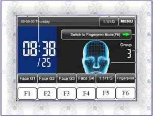 Facial Identification Terminal For Time Attendance