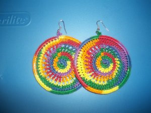 Rainbow earrings