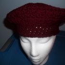 Burgundy Beret/Slouchy Beret