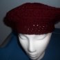 Burgundy Beret/Slouchy Beret