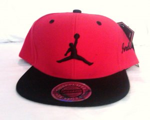 Jordan Replica Snapback Hat (Red/Black)